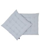 2 Coussins de chaise Vierkant Uni heather - 40x40 cm