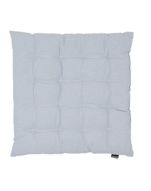 2 Coussins de chaise Vierkant Uni heather - 40x40 cm