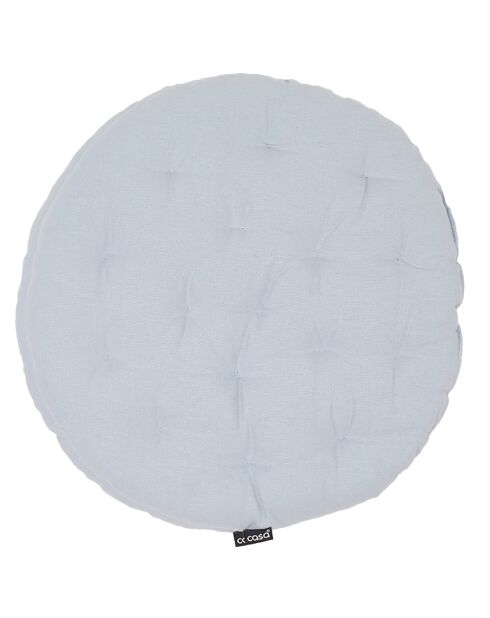 2 Coussins de chaise Rond Uni heather - D.40 cm