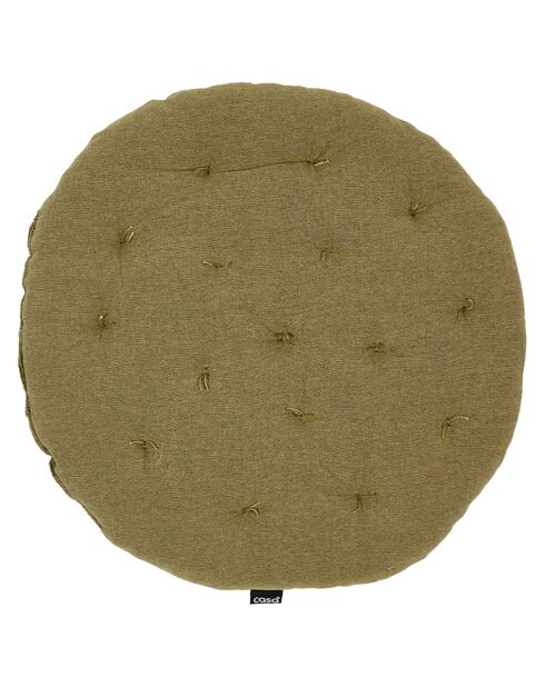 2 Coussins de chaise Rond Chambray weeping willow - D.40 cm