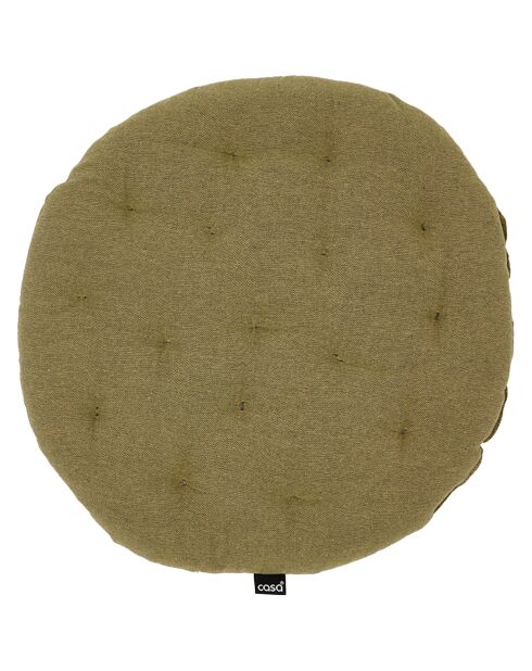 2 Coussins de chaise Rond Chambray weeping willow - D.40 cm