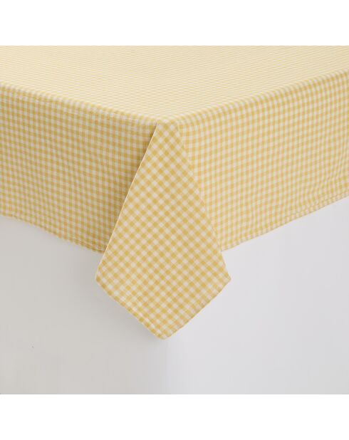 Nappe Washed Cotton vichy ananas