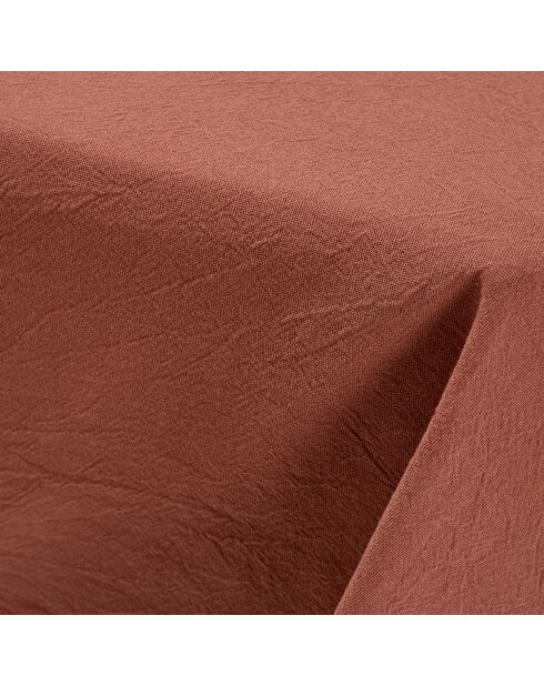 Nappe Washed Cotton bois de cèdre