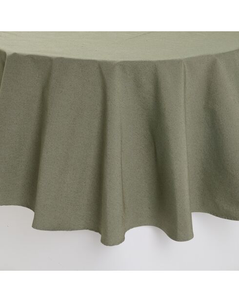 Nappe Rond Toobox vert sauge