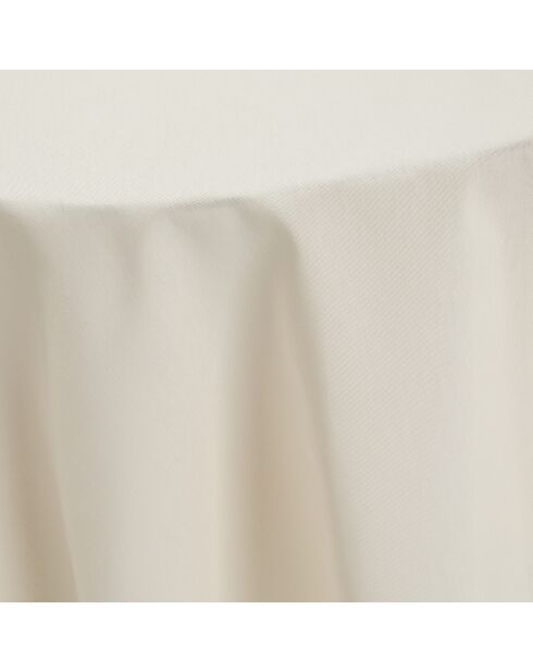 Nappe Rond Uniline gardenia