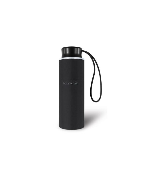 Mini paraguas plegable negro ultraligero y compacto