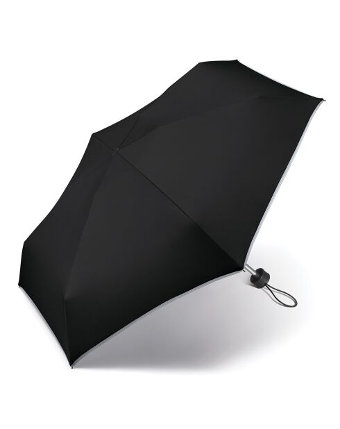Mini paraguas plegable negro ultraligero y compacto