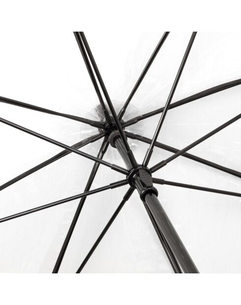 Parapluie transparent 120cm de diamètre grande protection transparent