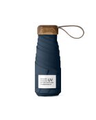 Mini parapluie pliant - Parapluie cinq volets - Protection UV bleu lapis