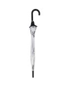 Parapluie transparent cloche - Petit chat transparent/noir