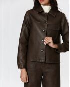 Veste Sarra marron