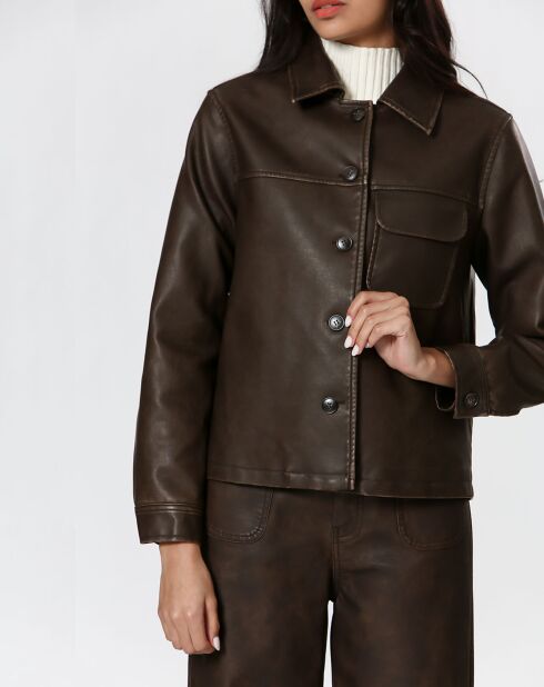 Veste Sarra marron