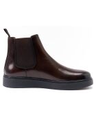 Bottines Chelsea marron foncé