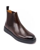 Bottines Chelsea marron foncé