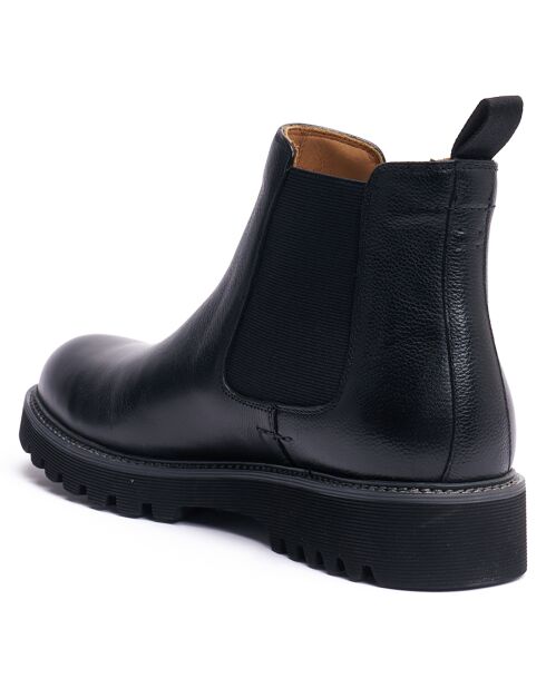 Schwarze Chelsea-Stiefel