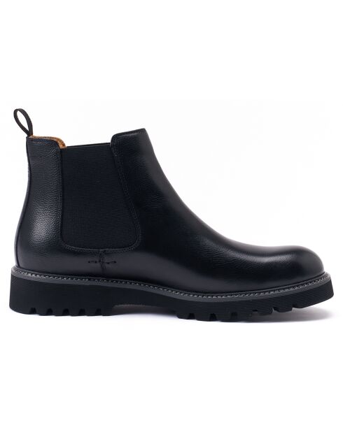 Schwarze Chelsea-Stiefel