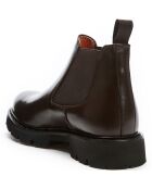 Bottines Chelsea marron foncé