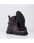 Bottines Jodhpur marron foncé