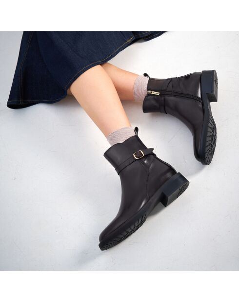 Bottines Jodhpur marron foncé