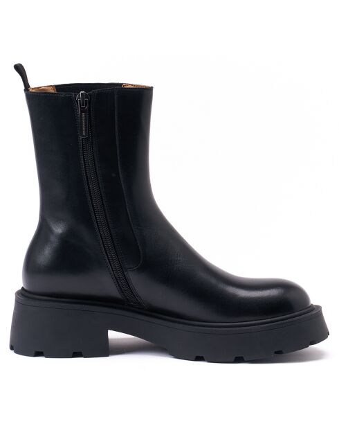 Schwarze Chelsea-Stiefel