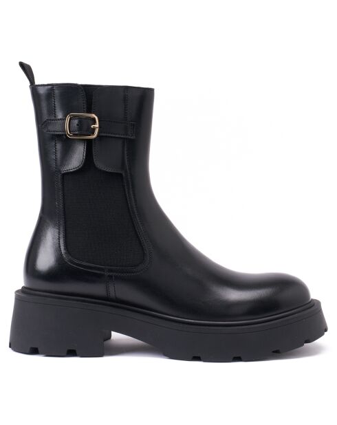 Schwarze Chelsea-Stiefel