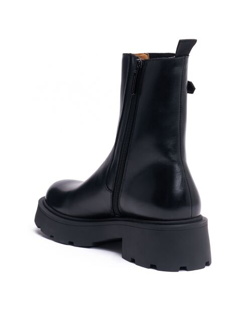 Schwarze Chelsea-Stiefel