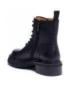 Bottes derby à lacets noires