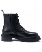 Bottes derby à lacets noires