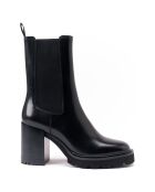 Bottines Chelsea à talon noires - Talon 9 cm
