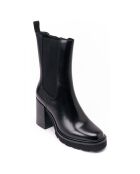 Bottines Chelsea à talon noires - Talon 9 cm
