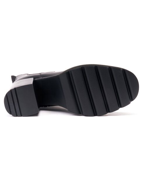 Bottines Chelsea à talon noires - Talon 9 cm