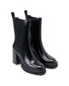 Bottines Chelsea à talon noires - Talon 9 cm