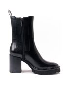 Bottines Chelsea à talon noires - Talon 9 cm