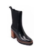 Bottines Chelsea à talon noires - Talon 9 cm