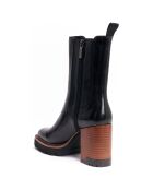 Bottines Chelsea à talon noires - Talon 9 cm