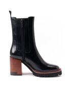 Bottines Chelsea à talon noires - Talon 9 cm