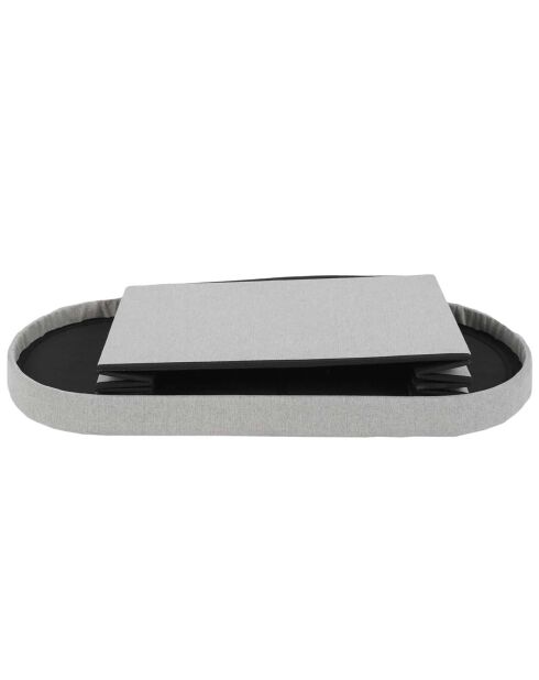 Coffre Banc Pliable Pills gris - 76x38x5 cm