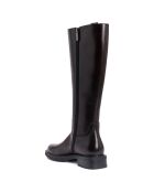 Bottes haute marron foncé