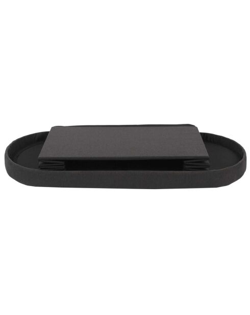 Coffre Banc Pliable Pills noir - 76x38x5 cm