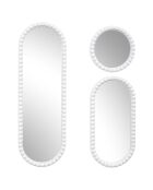 Miroir Corfu blanc - 51.3x2.4x75 cm