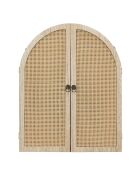 Miroir A Volets Bali naturel - 41x3x51 cm