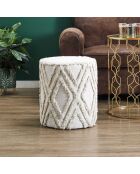Pouf Mirage beige - 38x38x43 cm