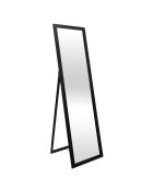 Miroir Sur Pied noir - 36x3x125 cm