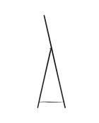 Miroir Sur Pied noir - 36x3x125 cm