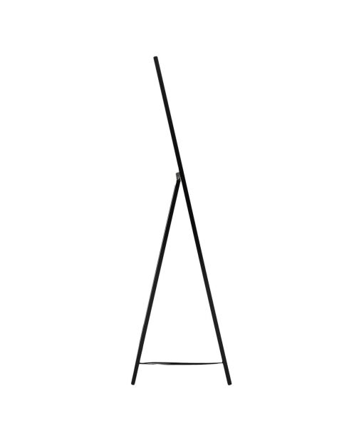 Miroir Sur Pied noir - 36x3x125 cm