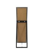 Miroir Sur Pied noir - 36x3x125 cm