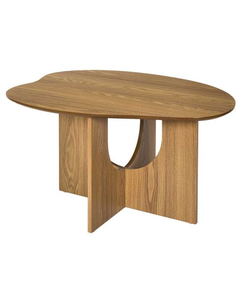 Table Basse Calypso marron - 87x65.5x4.2 cm