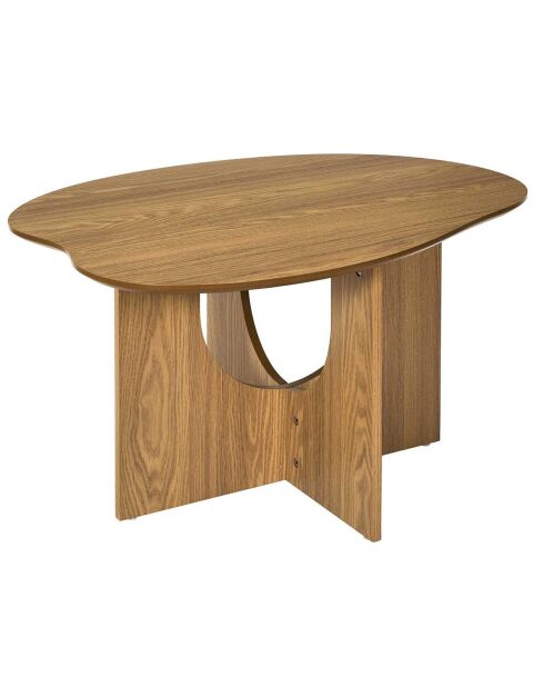 Table Basse Calypso marron - 87x65.5x4.2 cm