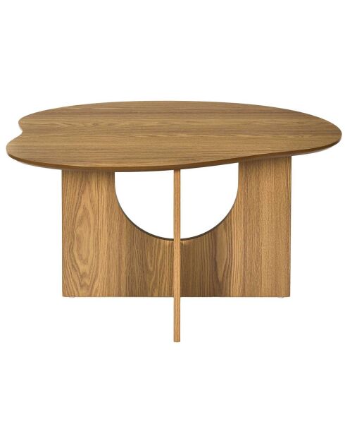 Table Basse Calypso marron - 87x65.5x4.2 cm