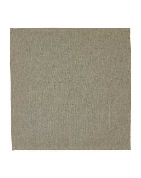 8 servilletas Toobox de color verde salvia, 43 x 43 cm